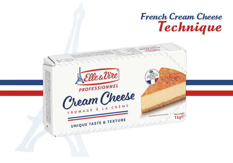 French Cream Cheese di Elle & Vire Professionnel®: tecnica, versatilità e performance per i professionisti
