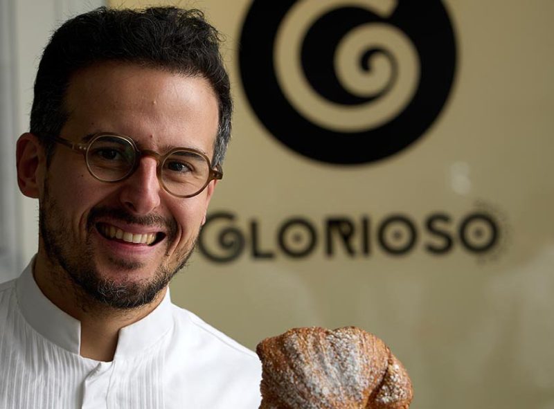 Emilio Glorioso inaugura la sua pasticceria a Verbania