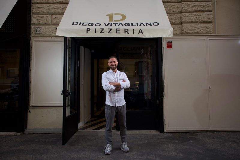 Diego Vitagliano apre a Roma: nuova pizzeria nel cuore del quartiere Coppedè