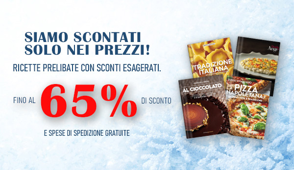 Saldi 2026: i libri di Italian Gourmet scontati fino al 65%!