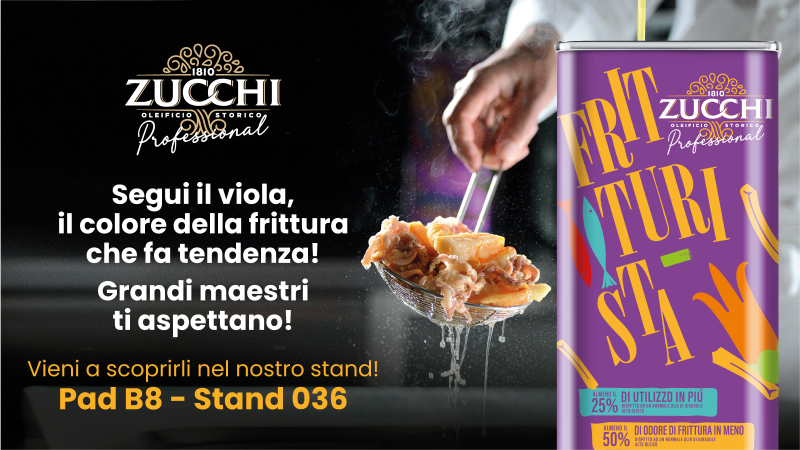 Oleificio Zucchi al SIGEP 2026: la qualità italiana degli oli Zucchi raccontata ai professionisti della ristorazione