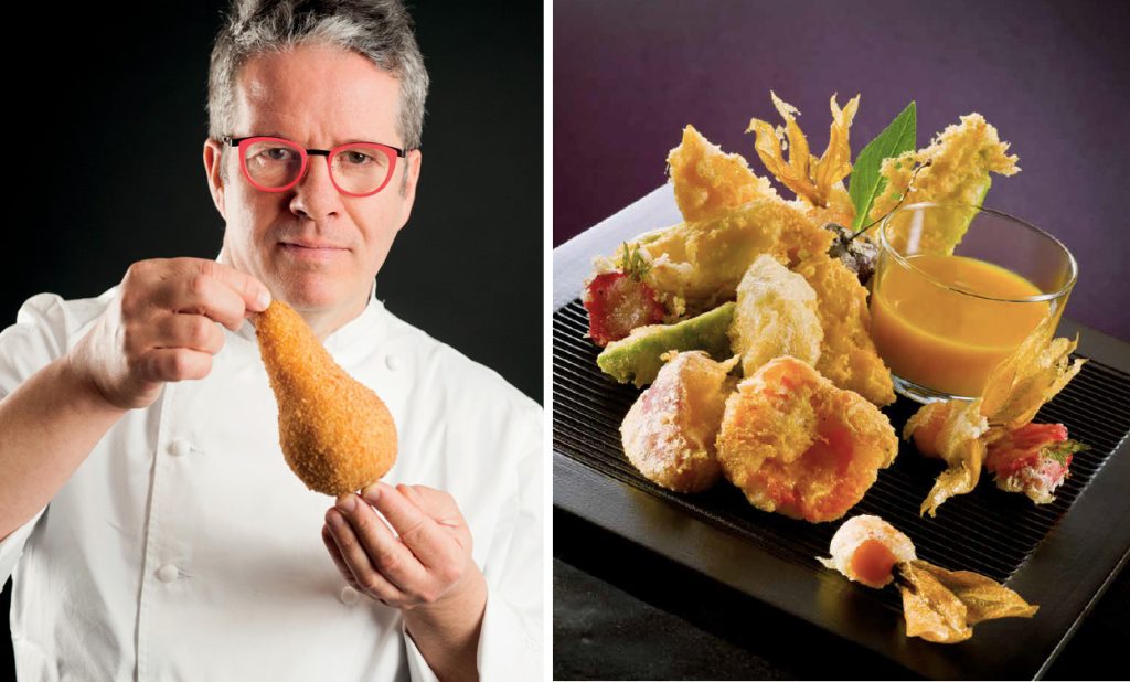 ernst knam e un fritto senza glutine
