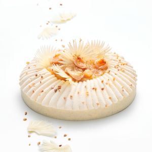 Pennacchio di pesca e litchi, Étienne Leroy