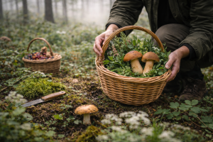 Foraging nel bosco