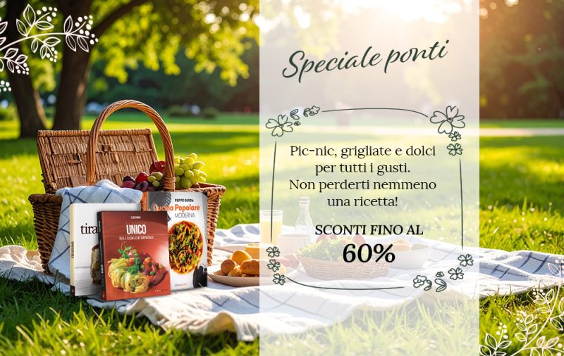 Speciale Ponti: sconti fino al 60% sui libri Italian Gourmet