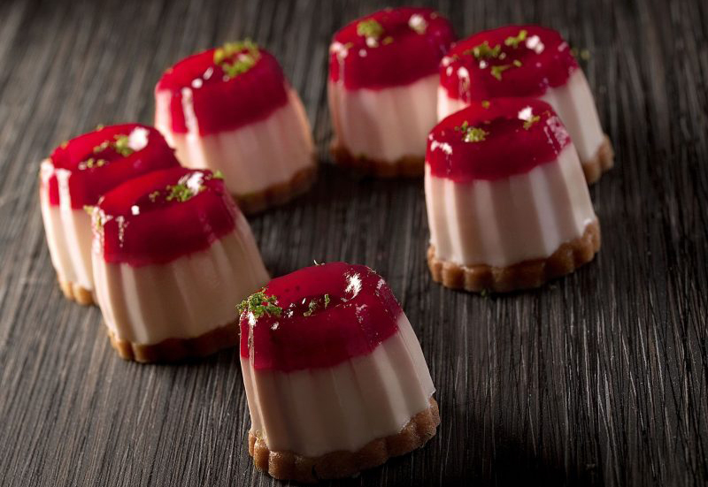 Pannacottine alle fragole