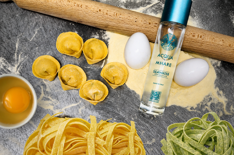 Acqua di mare a tavola: come MHARE vuole cambiare cucina e nutrizione