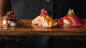 Nigiri di anguilla, salmone e tonno di Akiro - nuove aperture