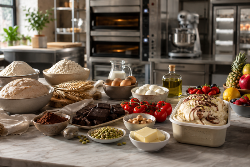 Innovazione food in Italia: il futuro di pasticceria, pane, pizza e gelato passa dagli ingredienti