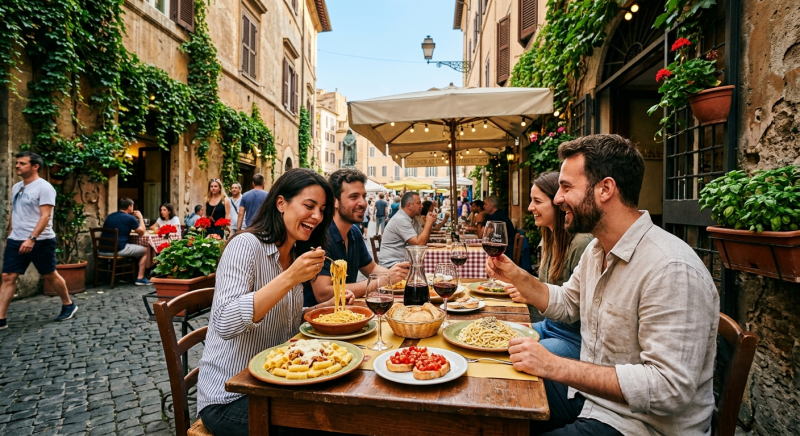 I ristoranti aperti ad agosto 2026 a Roma: chi è sempre aperto, chi chiude nella capitale
