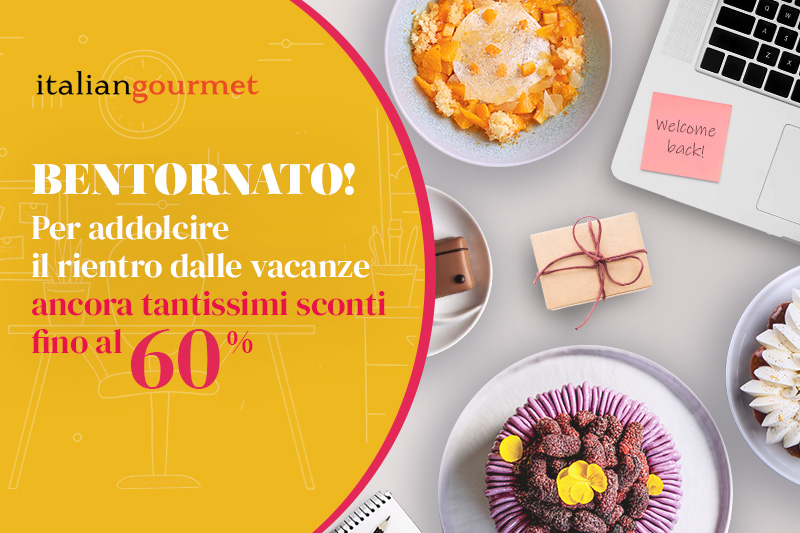 Bentornato in cucina: il rientro più goloso con sconti fino al 60%