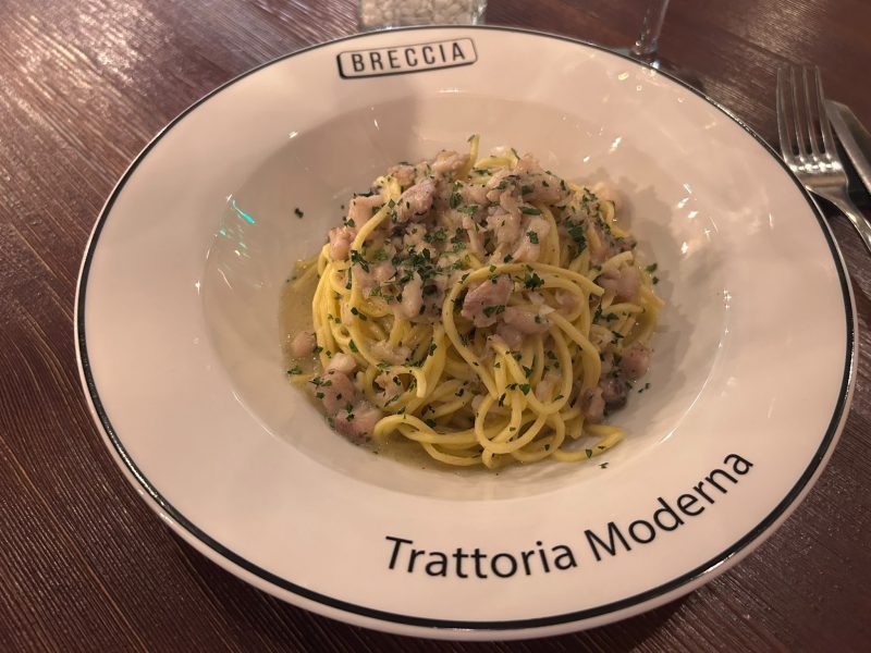 Tagliolini al ragù di mare