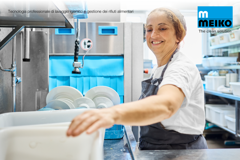 MEIKO Comfort R: la lavastoviglie che ha risolto il dilemma dello spazio
