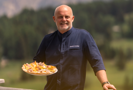 La Pizza di Montagna di Denis Lovatel sale in quota: debutto esclusivo a COMO Alpina Dolomites