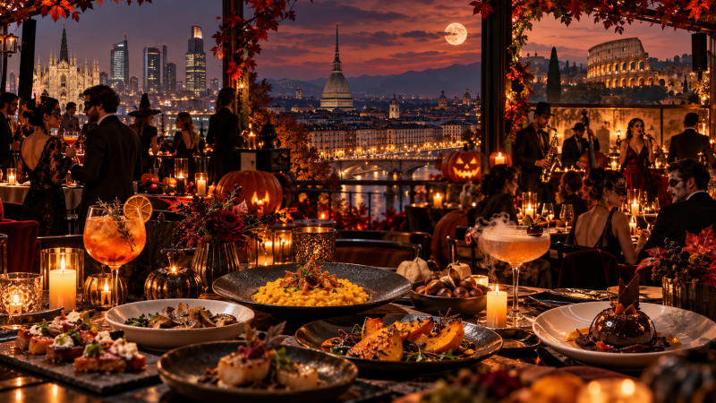 Halloween 2026: i ristoranti con menu speciali per il 31 ottobre a Milano, Torino e Roma