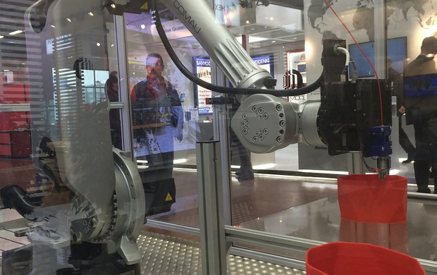 Comau, robot e stampa 3D