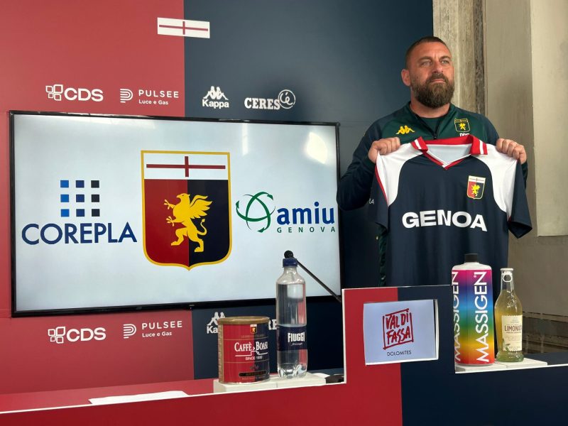 Genoa CFC, in arrivo la maglia speciale in PET riciclato