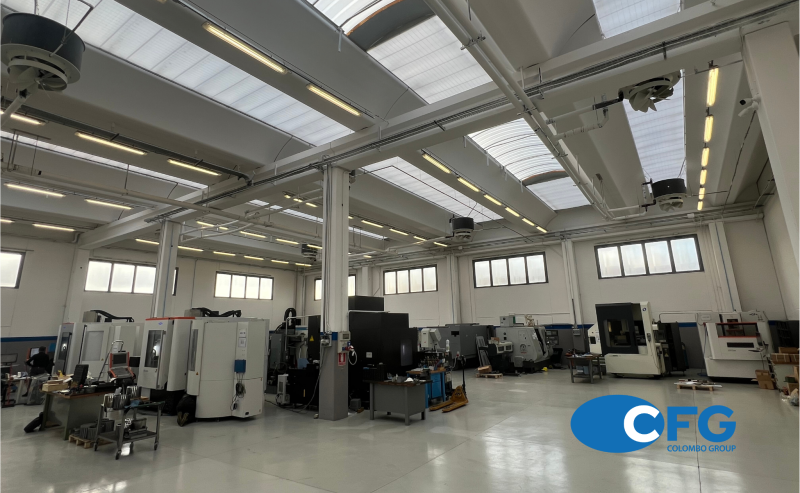 CFG potenzia la meccanica di precisione con un nuovo capannone già operativo