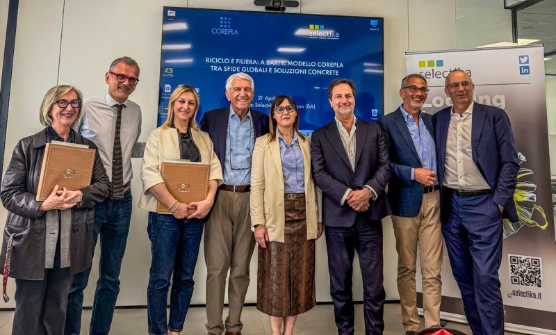 Corepla in Puglia: la filiera del riciclo plastica vola al +122% in dieci anni