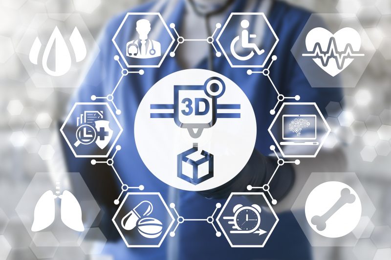 Stampa 3D: la produzione arriva in clinica