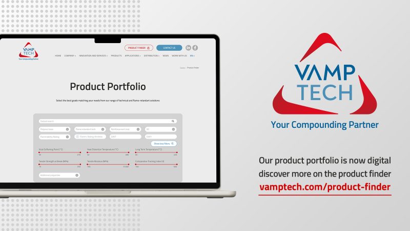Vamp Tech digitalizza il proprio Product Portfolio: online il nuovo Product Finder