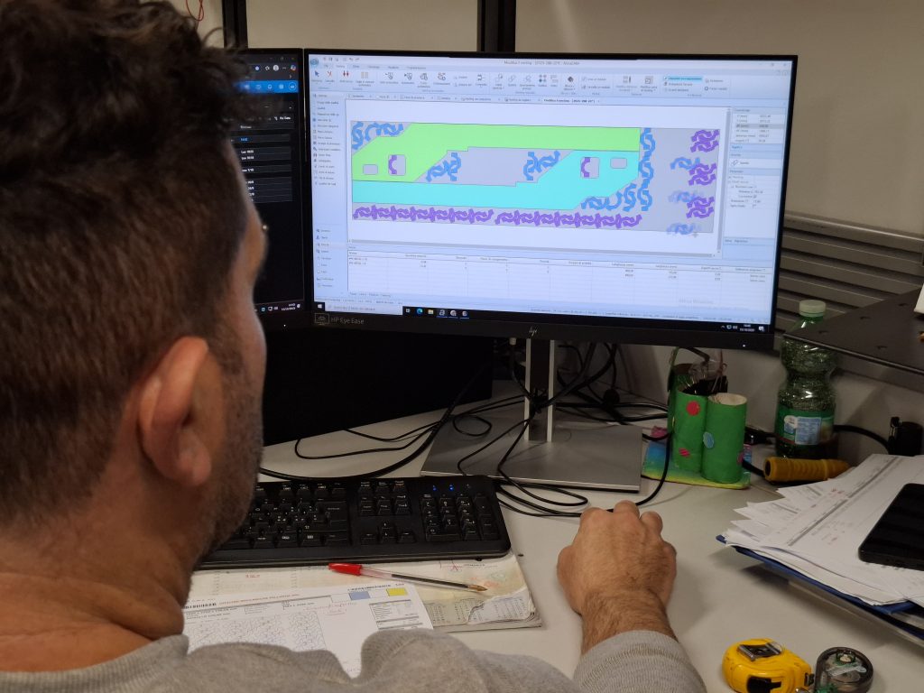 Digitalizzazione taglio lamiera da Gabrielli Divisine Lamiere Grosse con software Almacam di Alma