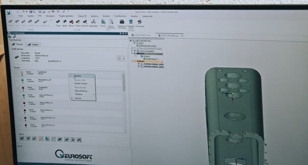 TubeMachining di Eurosoft