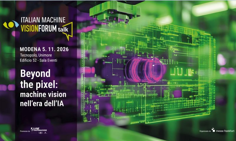 Visione industriale del futuro, Italian Machine Vision Talk a Modena