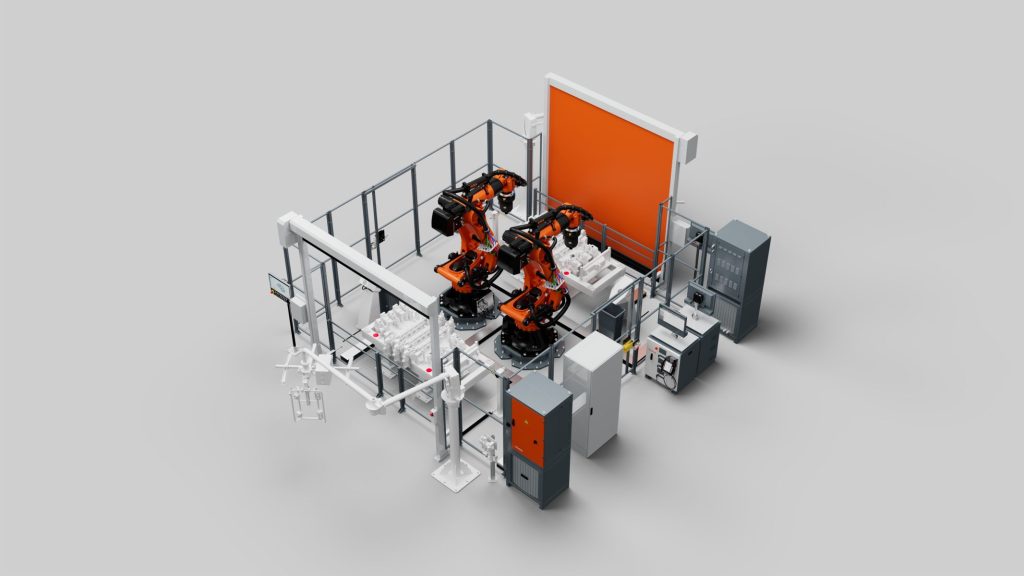 KUKA celle per saldatura robotizzata
