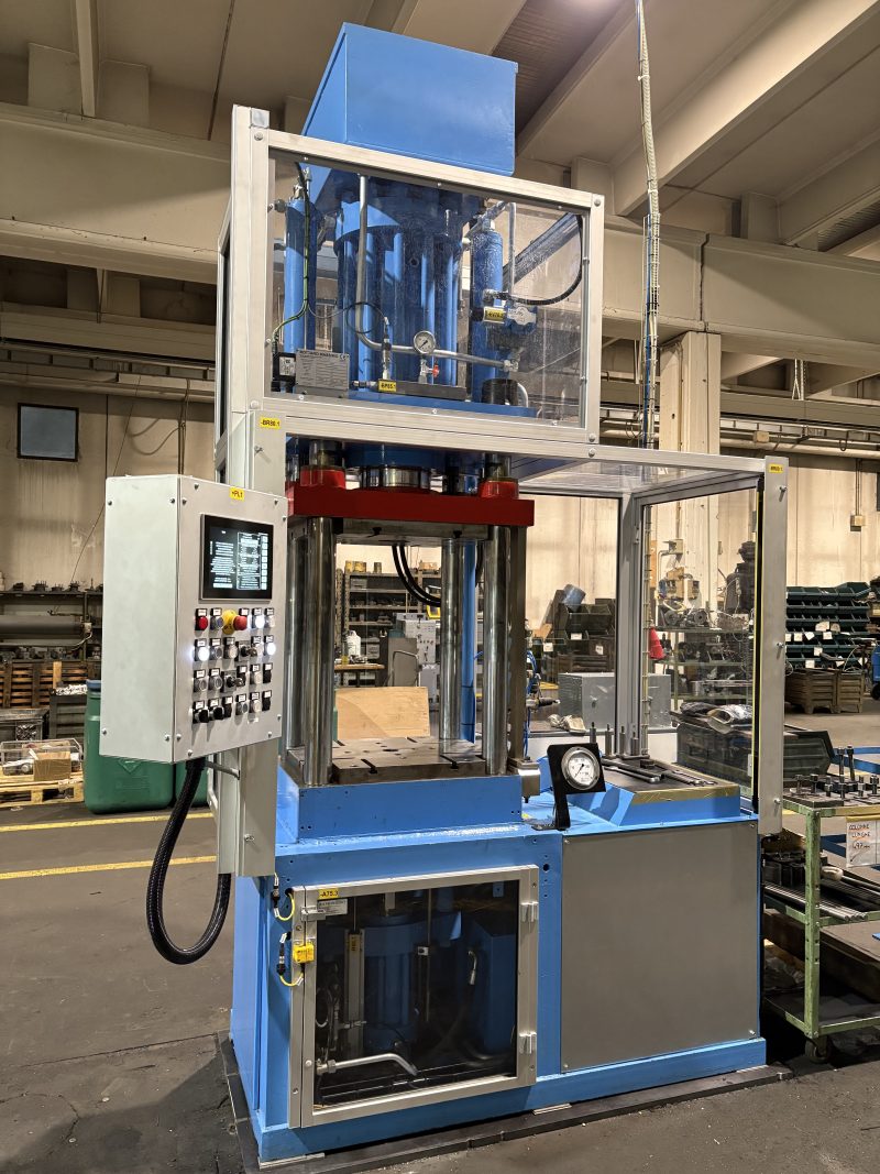 Da pressa storica a impianto moderno: il revamping da 120 tonnellate firmato Pilz Italia