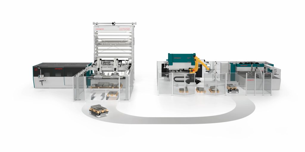 Salvagnini Flexible Smart Job Shop a EuroBLECH 2026