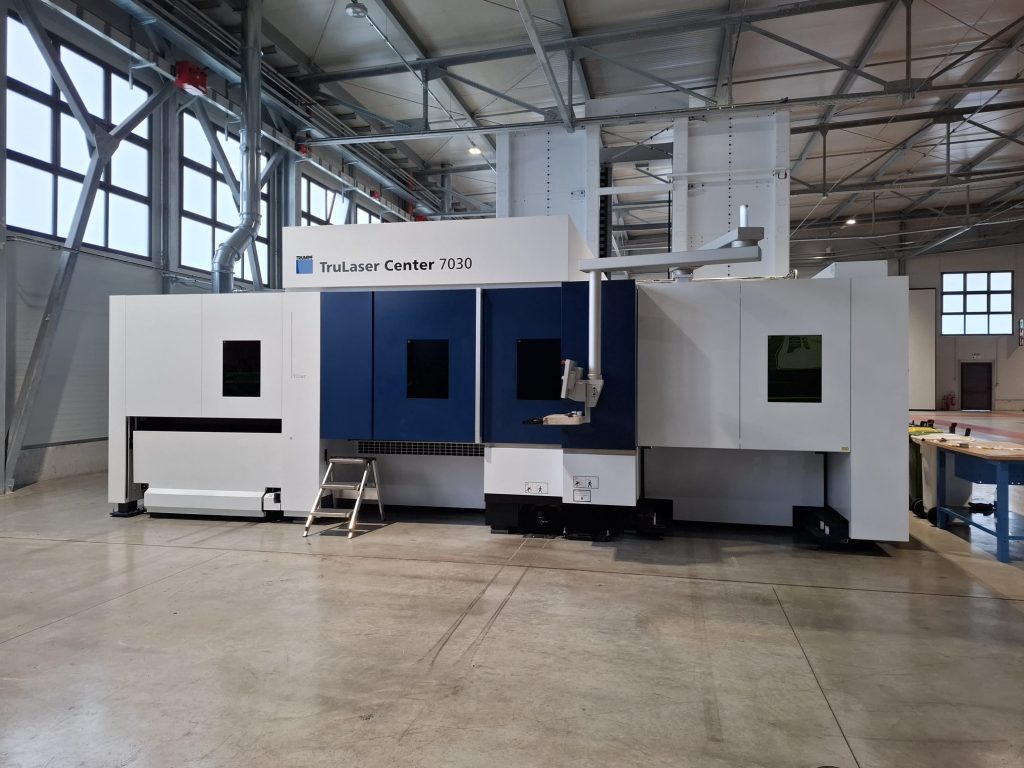 TRUMPF TruLaser Center 7030 presso stabilimento di OMR – Officine Meccaniche Remedello