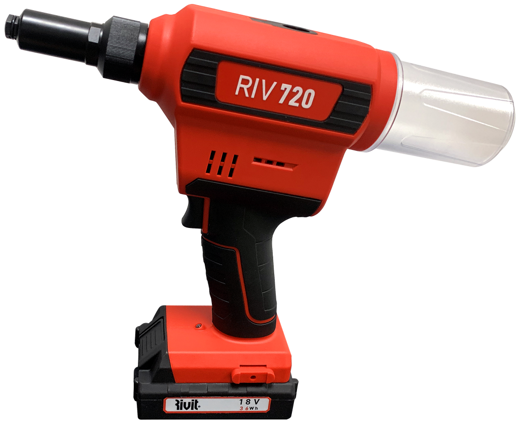 Fissaggio su compositi, rivettatrice RIV720 Rivit