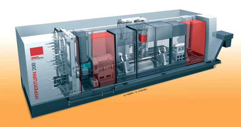 Centro di tornitura Emco Hyperturn 200