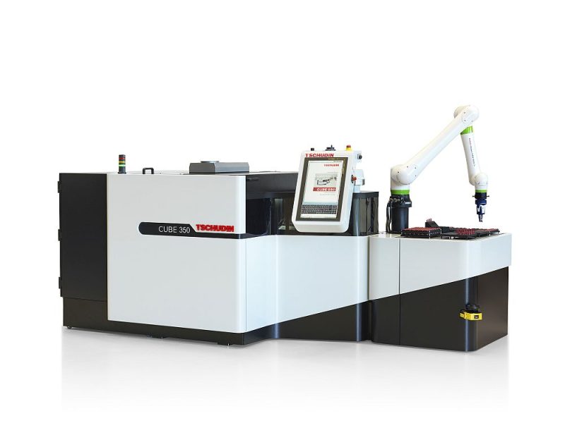 Müller Präzision, tempi dimezzati con TSCHUDIN CUBE 350