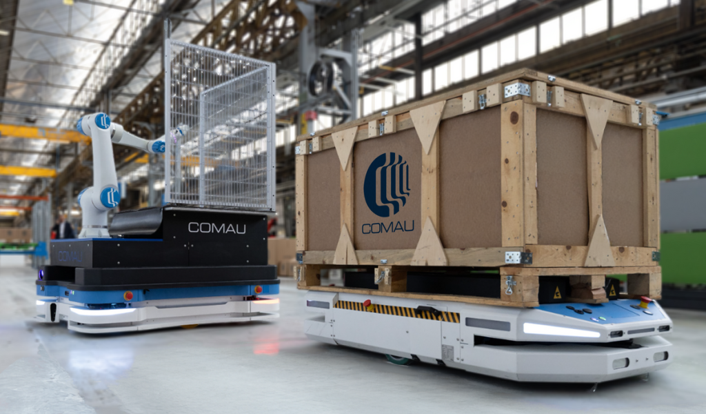 Aptiv e Comau, nuove soluzioni di robotica, sistemi autonomi e logistica 