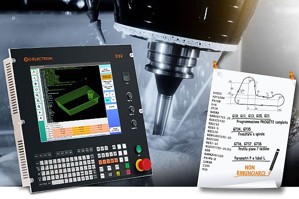 D. Electron Z32, CNC e Selca® per l’officina italiana