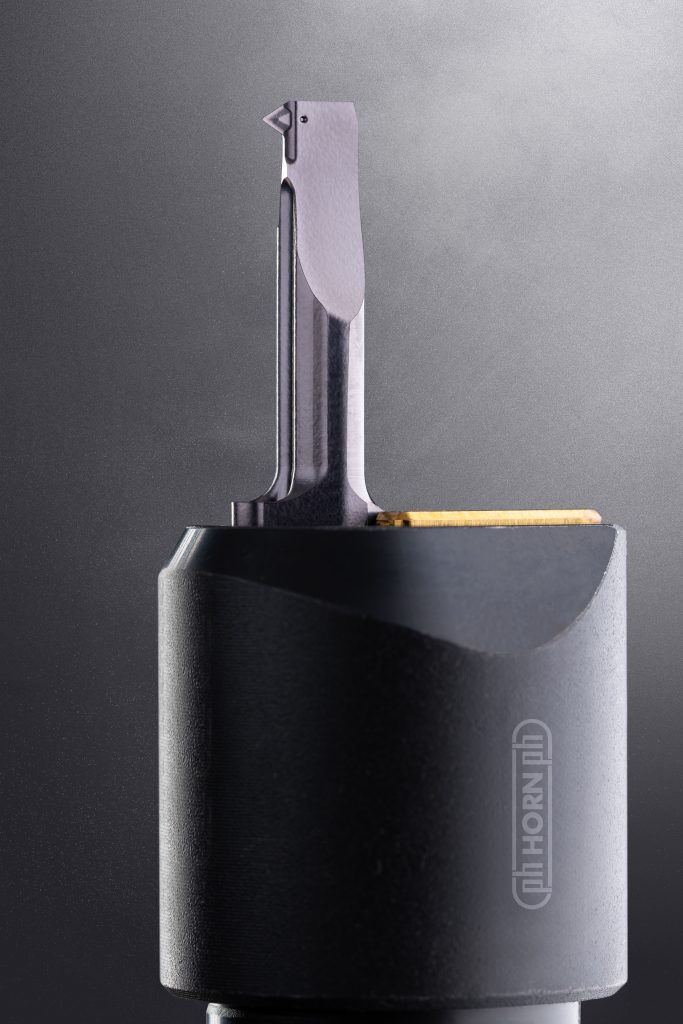 Dettaglio di Supermini con geometria rompitruciolo sinterizzata GM per tornitura di filetti