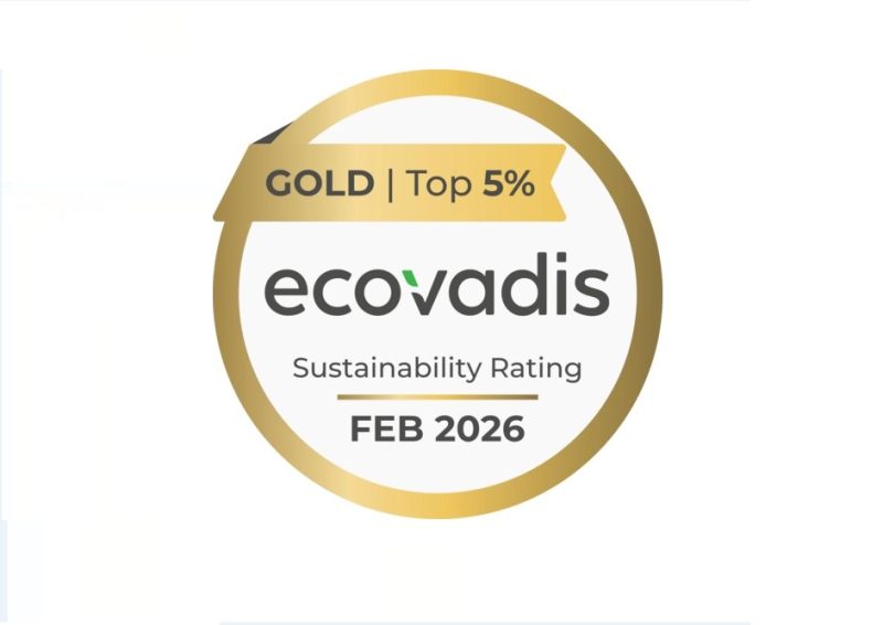 Stratasys medaglia d’oro EcoVadis per la sostenibilità