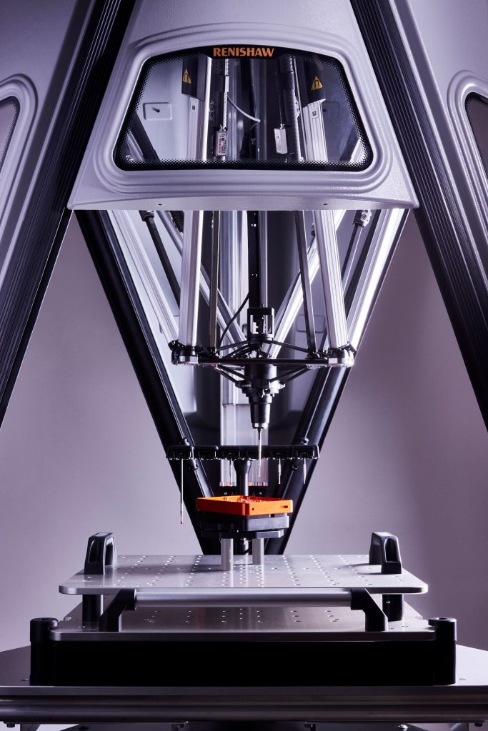 sistema di misura Equator-X 500 di renishaw controllo processi in officina