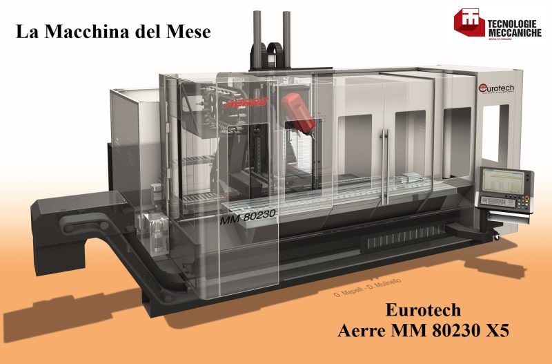 Aerre MM 80230 X5: centro di lavoro pensato per la versatilità