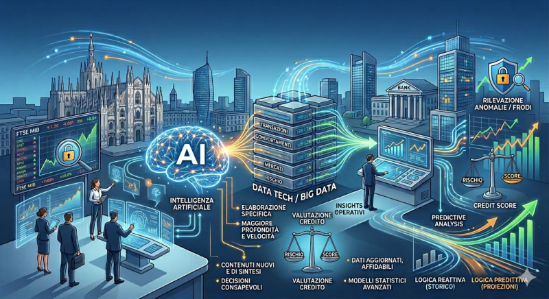 Data tech: l’ingresso dell’AI nel settore finanziario