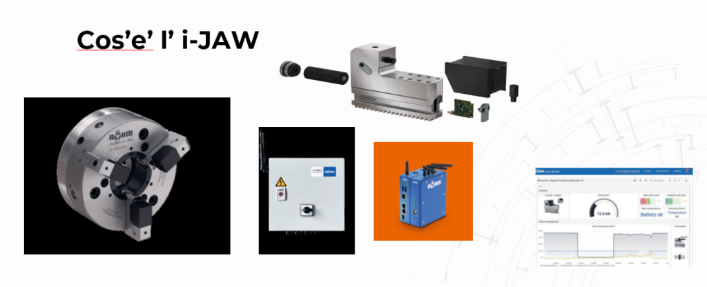 Grazie al sistema iJaw di RÖHM è possibile misurare la forza di serraggio in tempo reale durante le lavorazioni di tornitura e fresatura. Questa soluzione è molto interessante anche per chi opera nel settore aeronautico