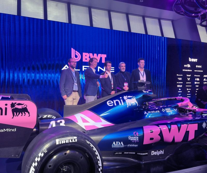 Indra Group con BWT Alpine Formula One Team