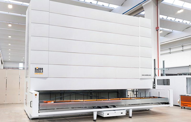 Modula Long Goods, automazione intelligente per barre e profili