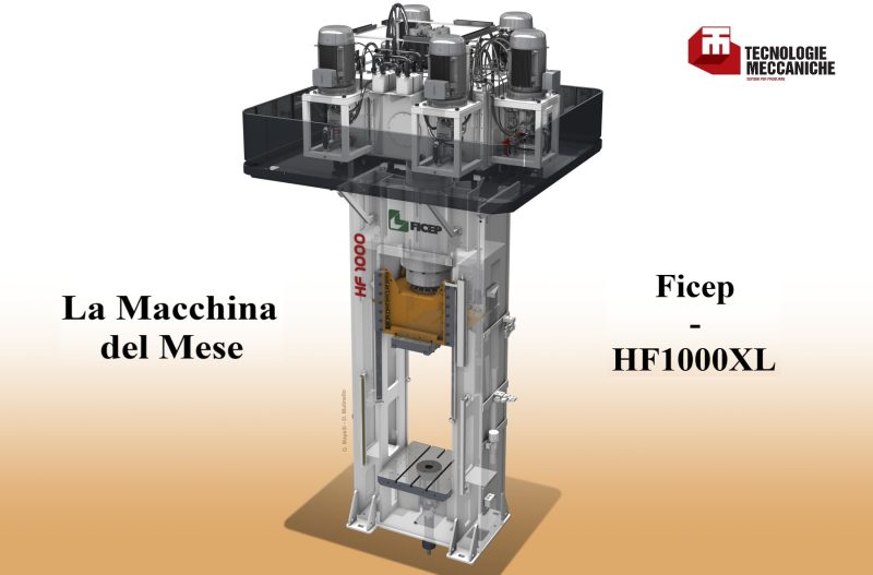 HF1000XL: la pressa idraulica con corsa XL