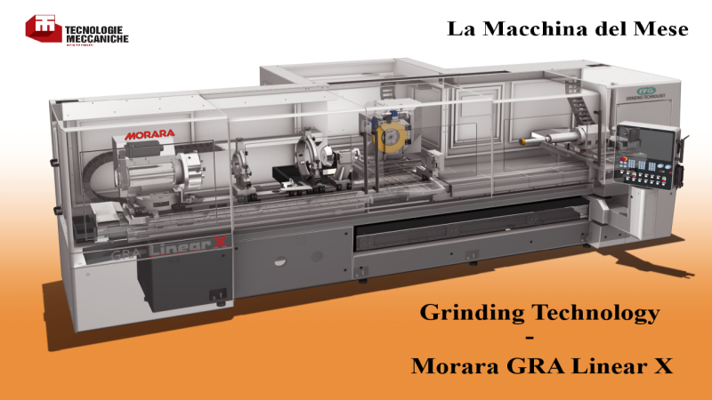 GRA Linear X: la rettificatrice per fori interni con assi X lineari