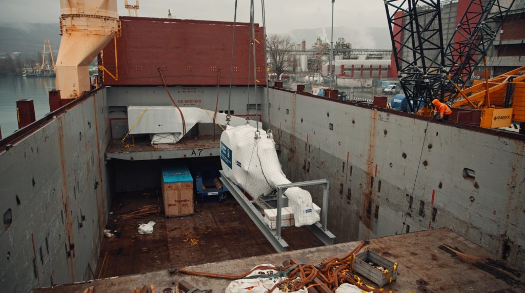 La valvola da Guinness World Record partita per l’Arabia Saudita