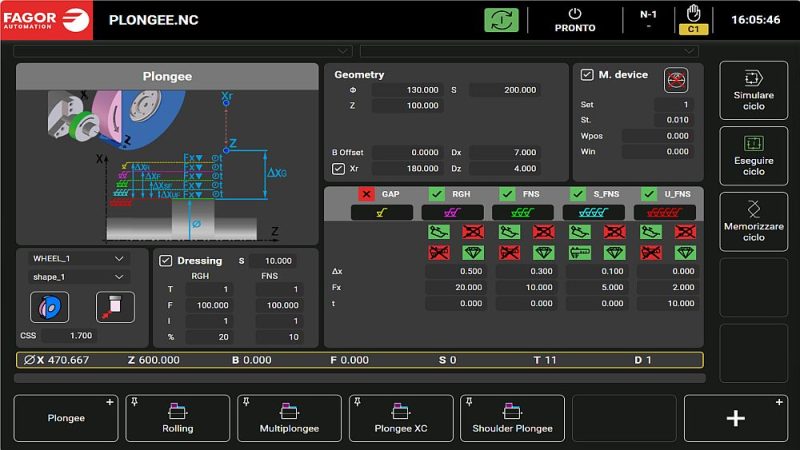 Fagor Automation, rettifica di precisione e digitalizzazione