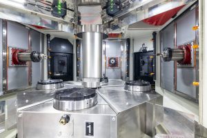 I tre mandrini del PORTACENTER Hyper 400